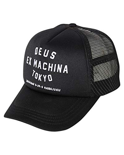 Gorra Trucker Tokyo Address de Deus Ex Machina - Negro - Ajustable
