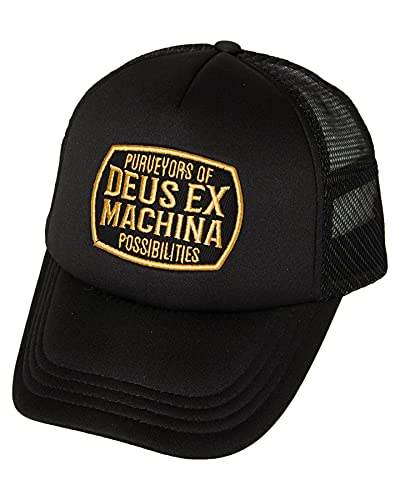 Deus Ex Machina Gorra con visera negra Waxxy Trucker