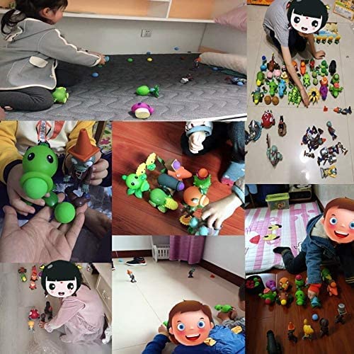 Large Genuine Plants Vs. Zombie Toys Complete Set of Boys Soft Silicone Anime Figure Children's Dolls Kids Birthday Toy Gifts