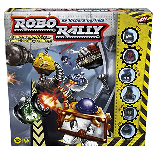 Avalon Hill Robo Rally - Juego de Mesa estratégico - para 2 a 6 Jugadores de 12 años en adelante